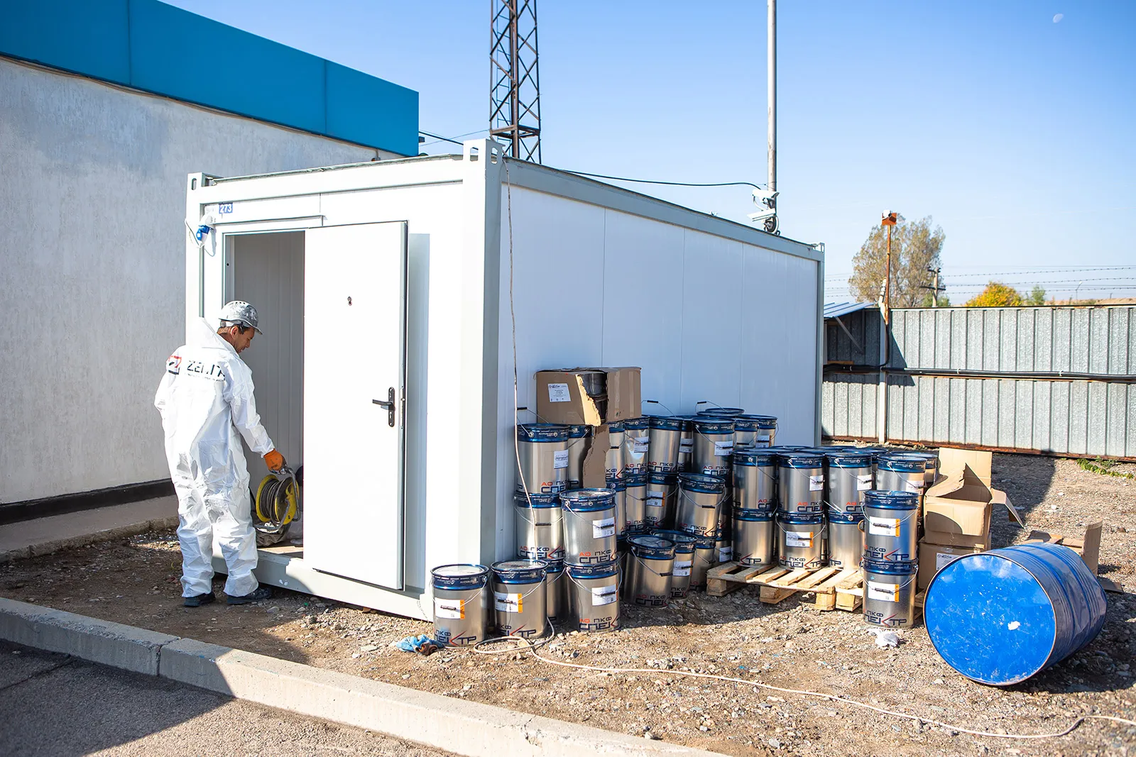 РВС на нефтебазе ТОО "PetroRetail"